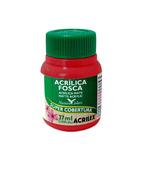 Tinta Acrílica Fosca 37ml Vermelho Escarlate 508 Acrilex 03540