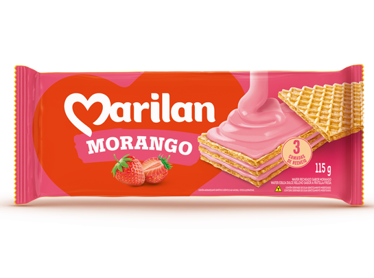 Wafer morango