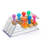 Porta Carimbo Acrilico 8 Lugares Waleu 10250001