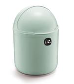 Lixeira para Pia 4lts Verde Menta 26,2x18 UZ350