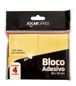 Post It Amarelo 38x50 c/4 100fls Jocar 91114