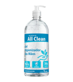 Alcool Gel 70º p/Mãos 1lt Pump Audax