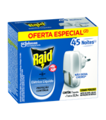 Aparelho Raid Elétrico Liquido 32,9ml 45 Noites