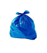 Saco p/ lixo 240lt D1 Azul Junior Pro c/ 50