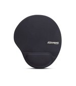 Mouse Pad com Apoio Punho Gel Preto Maxprint