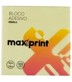 Post It 76x76 Amarelo Pastel 100fls Maxprint