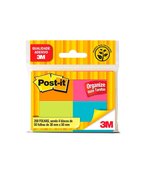 Post It 38x50 Tropical 4 Cores c/ 50f 3m 2267