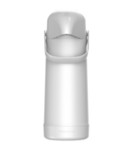Garrafa Termica 1 Litro Magic Pump Termolar Branca 8700