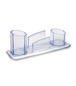 Porta Canetas/Clips/Lembr Cristal Maxcril Ref 50016