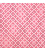 Placa de EVA Estampado 40X60 Xadrez Rosa Folha Make+ 9666