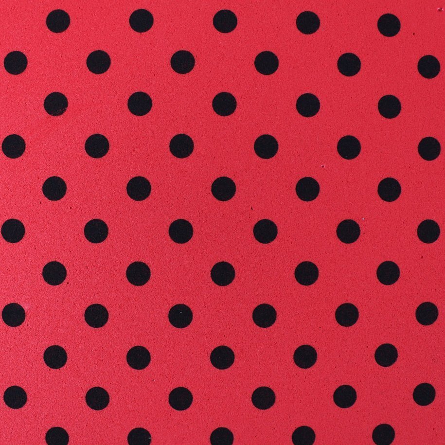 9781   poa vermelho e preto