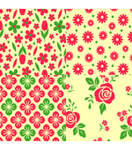 Placa de EVA Estampado 40X60 Flores Folha Make+ 9865