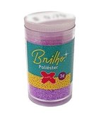 Glitter Pote 3gr Lilas Neon Make+ 7022