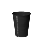 Copo 200 Ml c/50 Copobras PP Festinha Preto