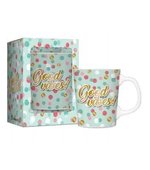 Caneca Porcelana Premium 280ml - Good Vibes Brasfoot