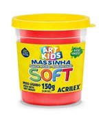 Massa de Modelar Soft 103 Vermelho 150g Acrilex
