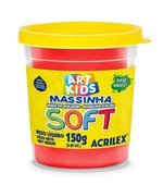 Massa de Modelar Soft 103 Vermelho 150g Acrilex