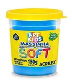 Massa de Modelar Soft 109 Azul 150g Acrilex