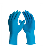 Luva de Látex Silver Grip Azul P (7) Danny CA 40730