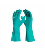 Luva de Borracha Nitriflex sem Forro Verde G (9) Danny CA 40188