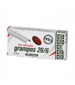 Grampo 26/6 c/ 5000 Cobreado Acc