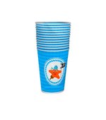 Copo Decorado 200ml Fundo do Mar c/8und - Kit Festa