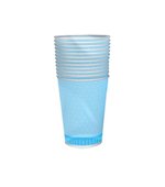 Copo Decorado 200ml Azul Bebê c/8und - Kit Festa
