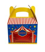 Caixa Surpresa Decorada 12x16,5x6cm Circo c/8und - Kit Festa