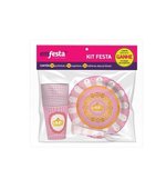 Copo Decorado 200ml Princesa c/8und - Kit Festa