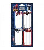 Etiqueta Escolar Adesiva Spider Man Ref 234559 Tilibra 4553