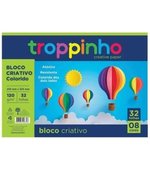 Papel Criativo Color Set Bl 120gr 32fl 8cor 325x235mm