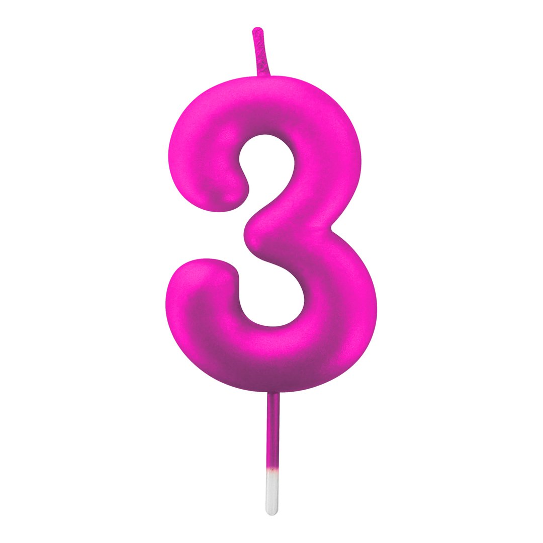 3 pink