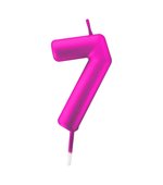 Vela Metalizada 6cm N7 Pink 4515 Make+