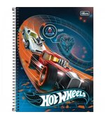 Caderno 1x1 80f Capa Dura Hot Wheels Tilibra 0127