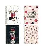 Caderno 1x1 80f Capa Dura Minnie CoreTilibra 4964