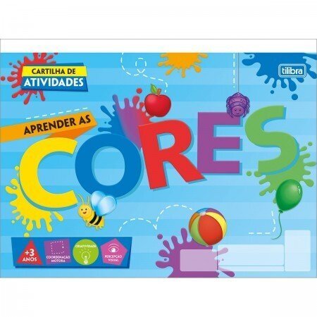 Cartilha de atividades aprender as cores academie 20 folhas 327697 e1