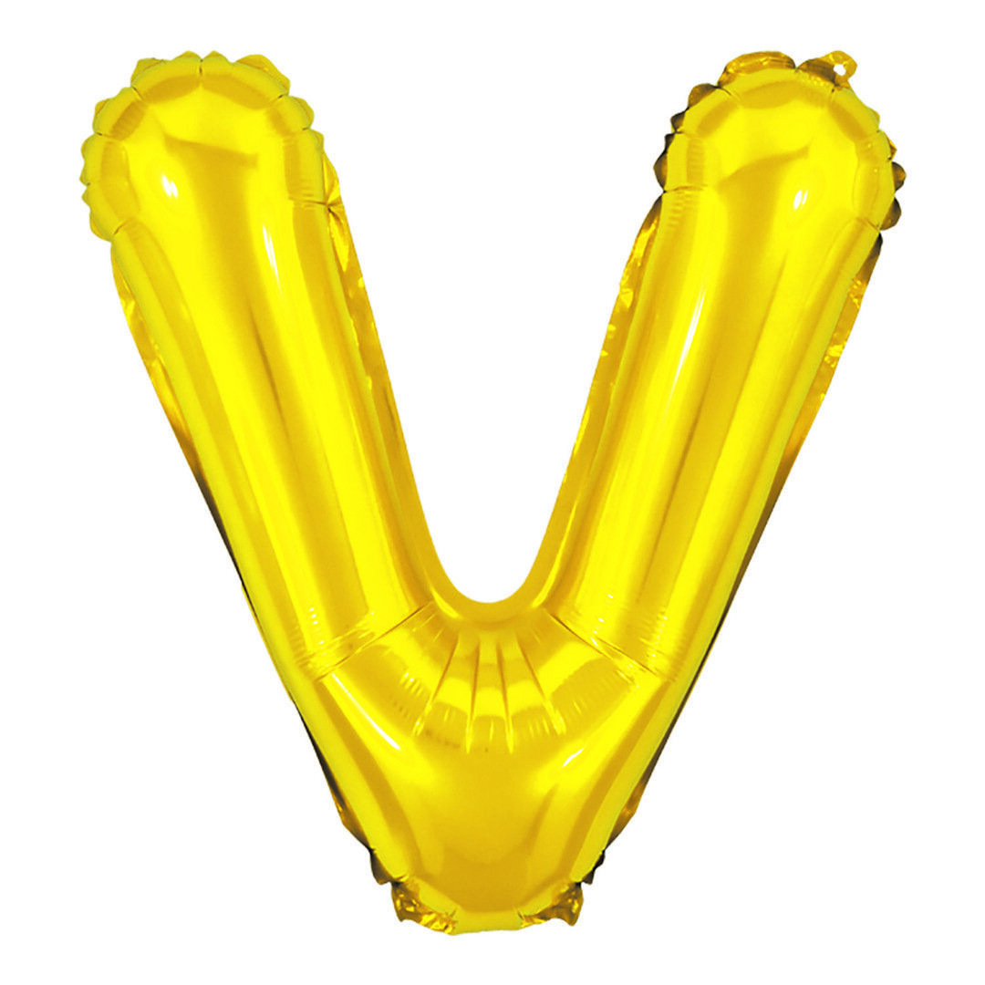 V dourado 16 