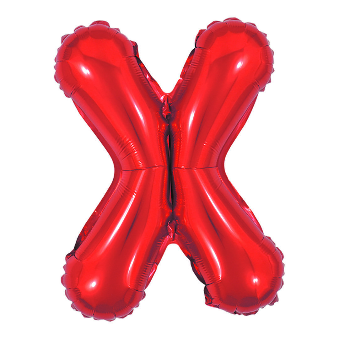 X vermelho 16 