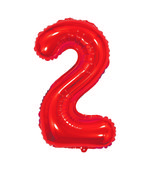 Balão Metalizado N2 40cm Vermelho 8104 Make+