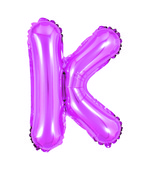 Balão Metalizado Letra K 40cm Pink 8124 Make+
