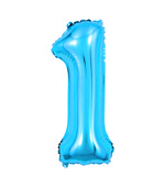Balão Metalizado N1 40cm Azul 8179 Make+
