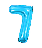 Balão Metalizado N7 40cm Azul 8185 Make+
