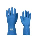 Luva de Látex Verniz Silver Azul (7) P CA 16312 Volk