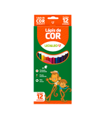 Lapis de Cor c/ 12 cores Eco Leonora 4527