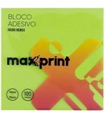 Post It 76x76 Verde Neon 100fls Maxprint