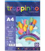 Papel Cartão Criativo Color Set Vermelho 120gr 50fls