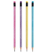 Lapis Preto N.2 HB Collection Line Up Cores Sortidas c/ Borracha Tris 7278