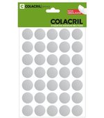 Etiq Tp-19 Prata c/ 210 Colacril 6001