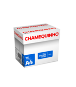Papel A4 75g Azul Cx c/ 2500 Chamequinho