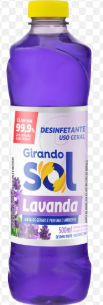 Desinfetante lavanda 500ml girando sol